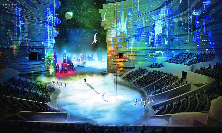 La Perle Dubai’s extravagant show by Dragone chooses Antari Low Fog and Snow machines