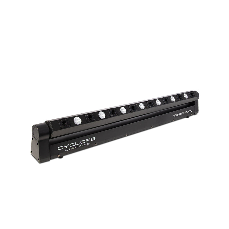 BLADE B8500 - Rotating Blue Laser Bar with Amber LED beams