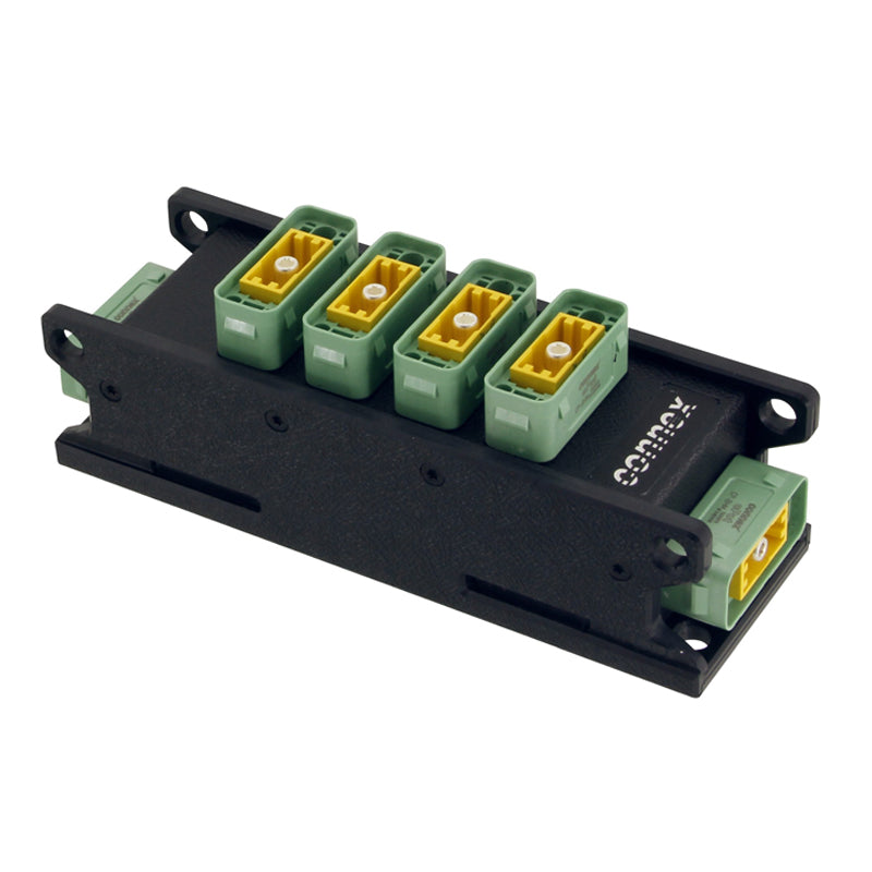 cPot strip - 6x cPot male IN / OUT - CP-BV6-R