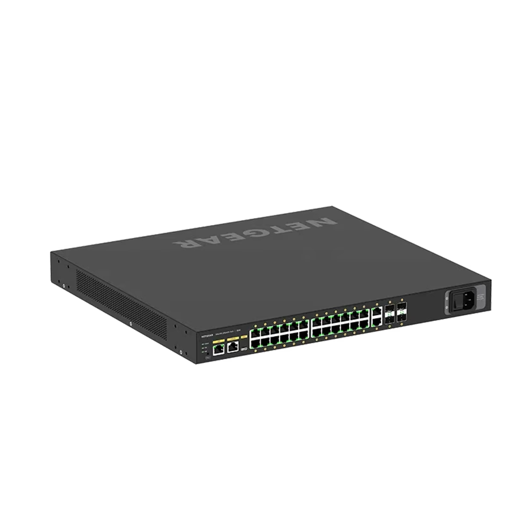 AV Line GSM4230PX 24x1G PoE+ 480W 2x1G and 4xSFP+ Managed Switch