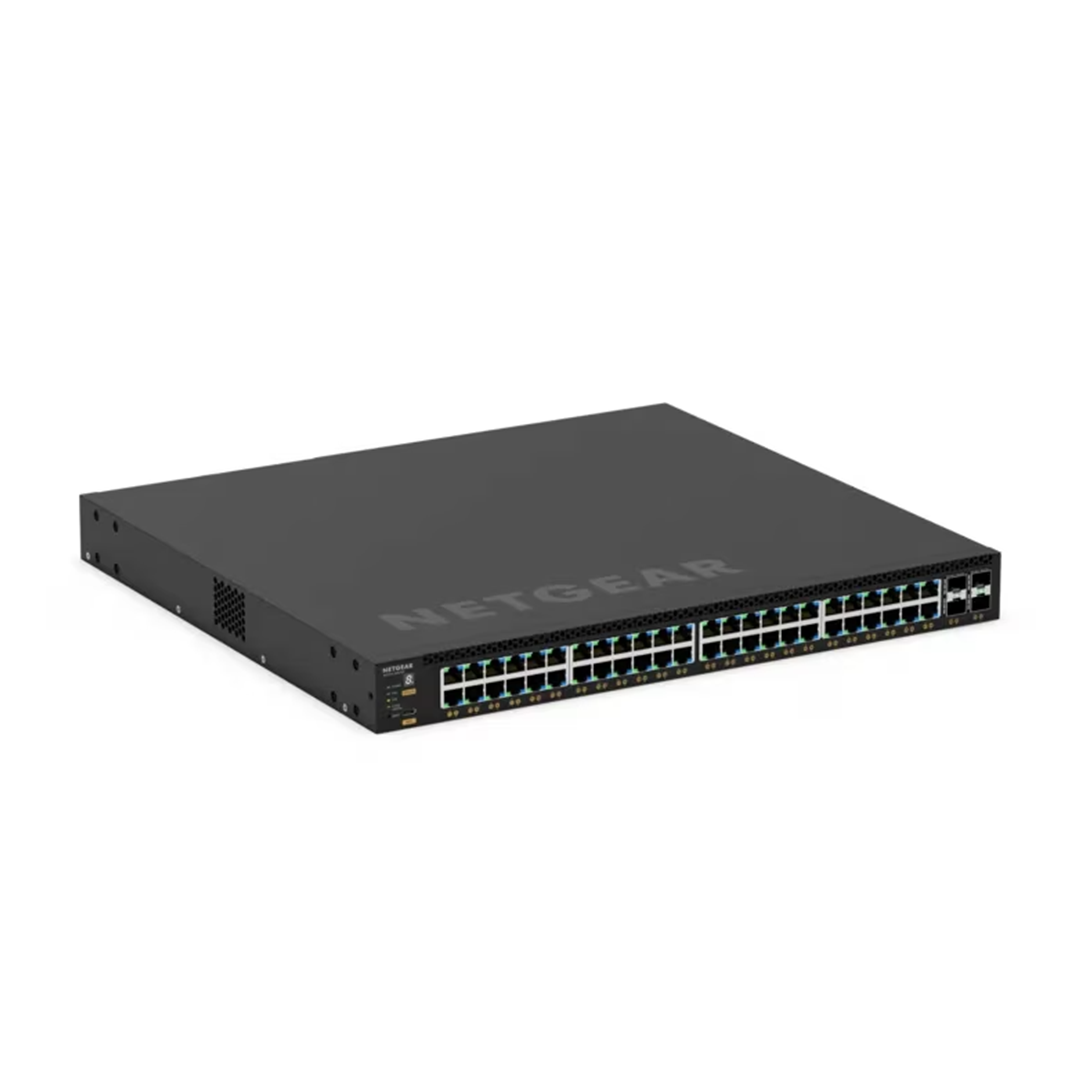 GSM4352 48x1G PoE+ (236W base, up to 1,440W) and 4xSFP+ Managed Switch