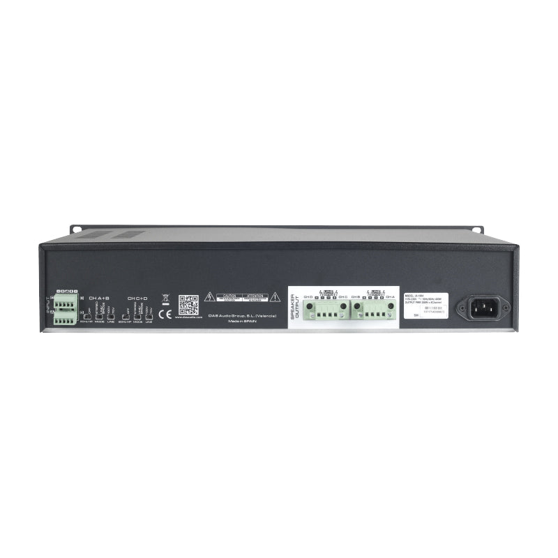 IA-1004 - 250 W per Channel Amplifier