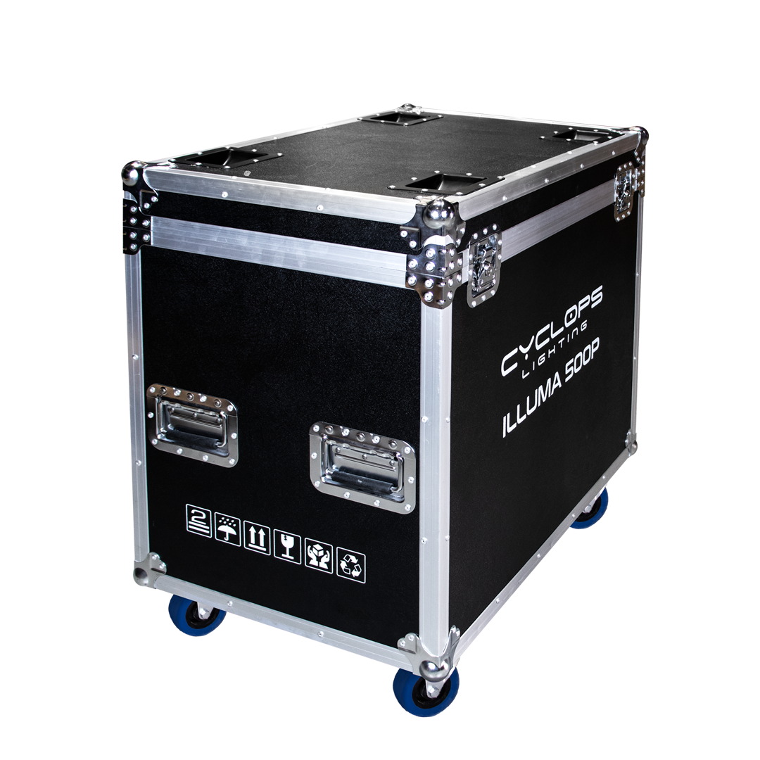Flight Case - ILLUMA 500P - 2 Fixtures