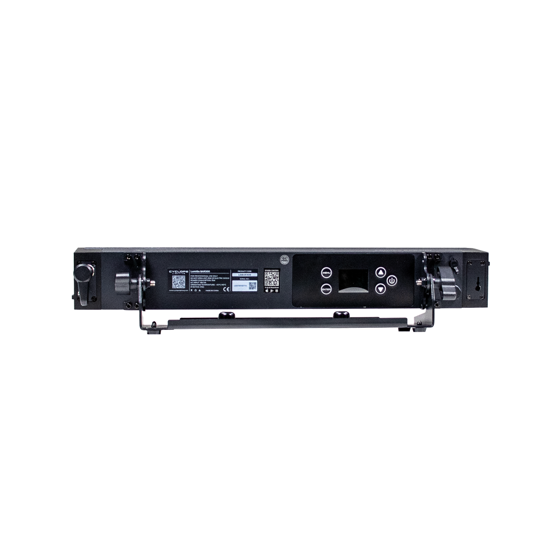 LumiGo BAR300 - Battery-Operated IP65 32x8W RGBL Wash Bar with Wireless CRMX & App Control