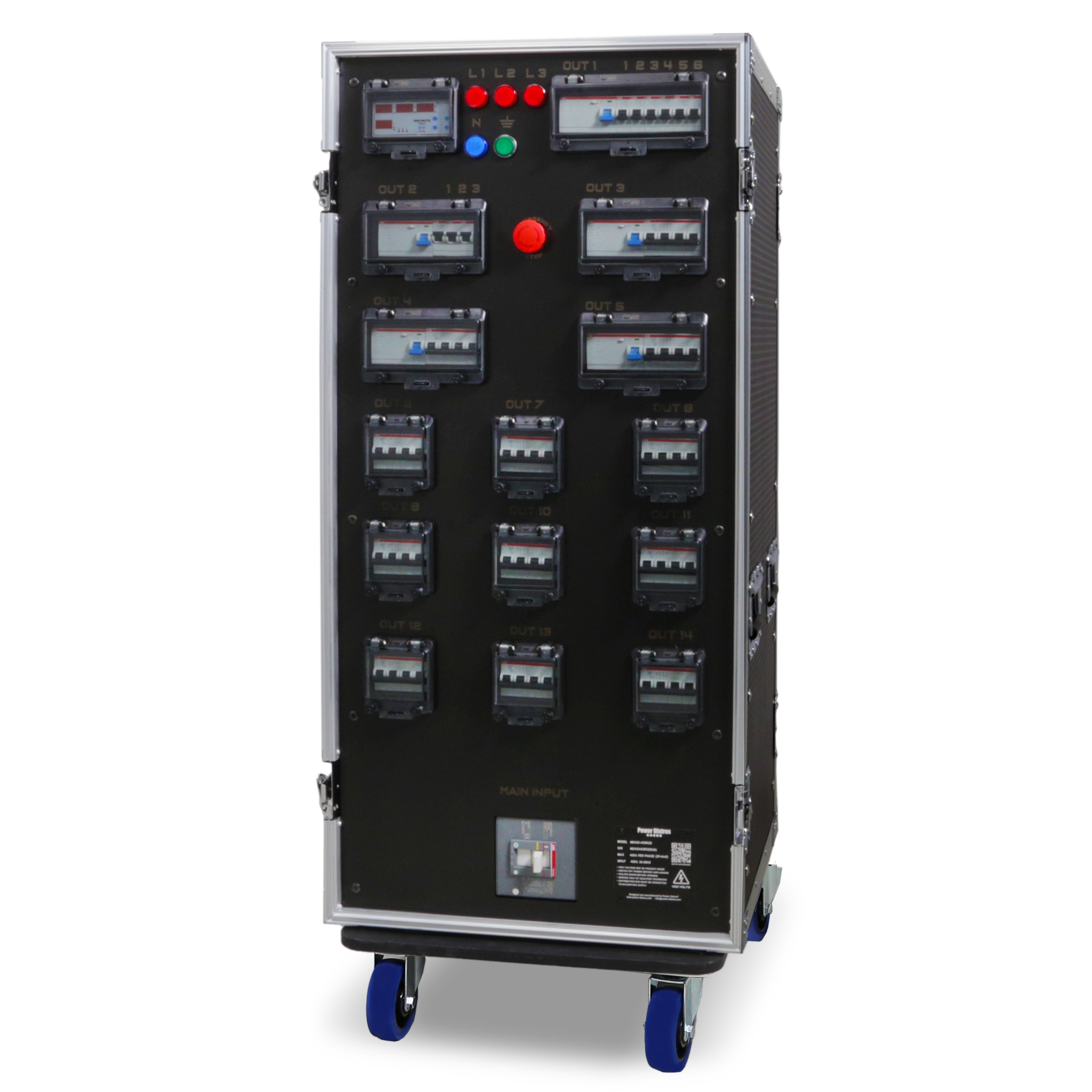 MD400-403RCD - 400A Main Distribution Box