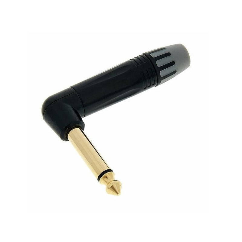 Seetronic - Jack Mono Plug - Right Angle 6.35mm - MP2RX-BG