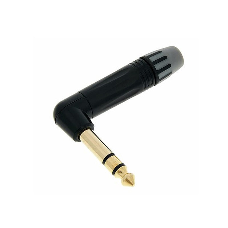 Seetronic - Jack Stereo Plug - Right Angle 6.35mm - MP3RX-BG