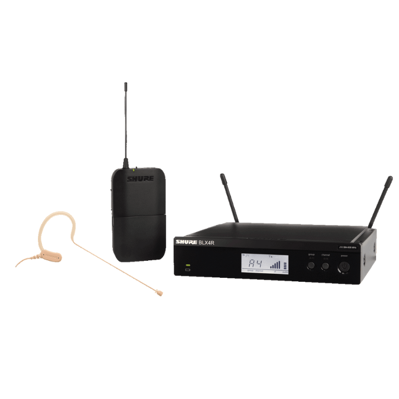 BLX14R/MX53 - Wireless Rack-mount Presenter System with MX153 Earset Microphone