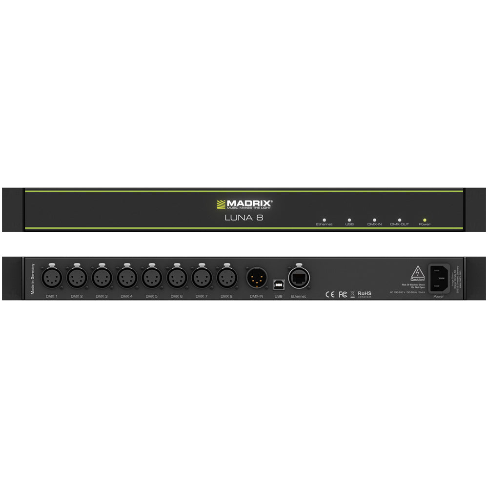 MADRIX LUNA 8 - Rack Mounted DMX Network Node