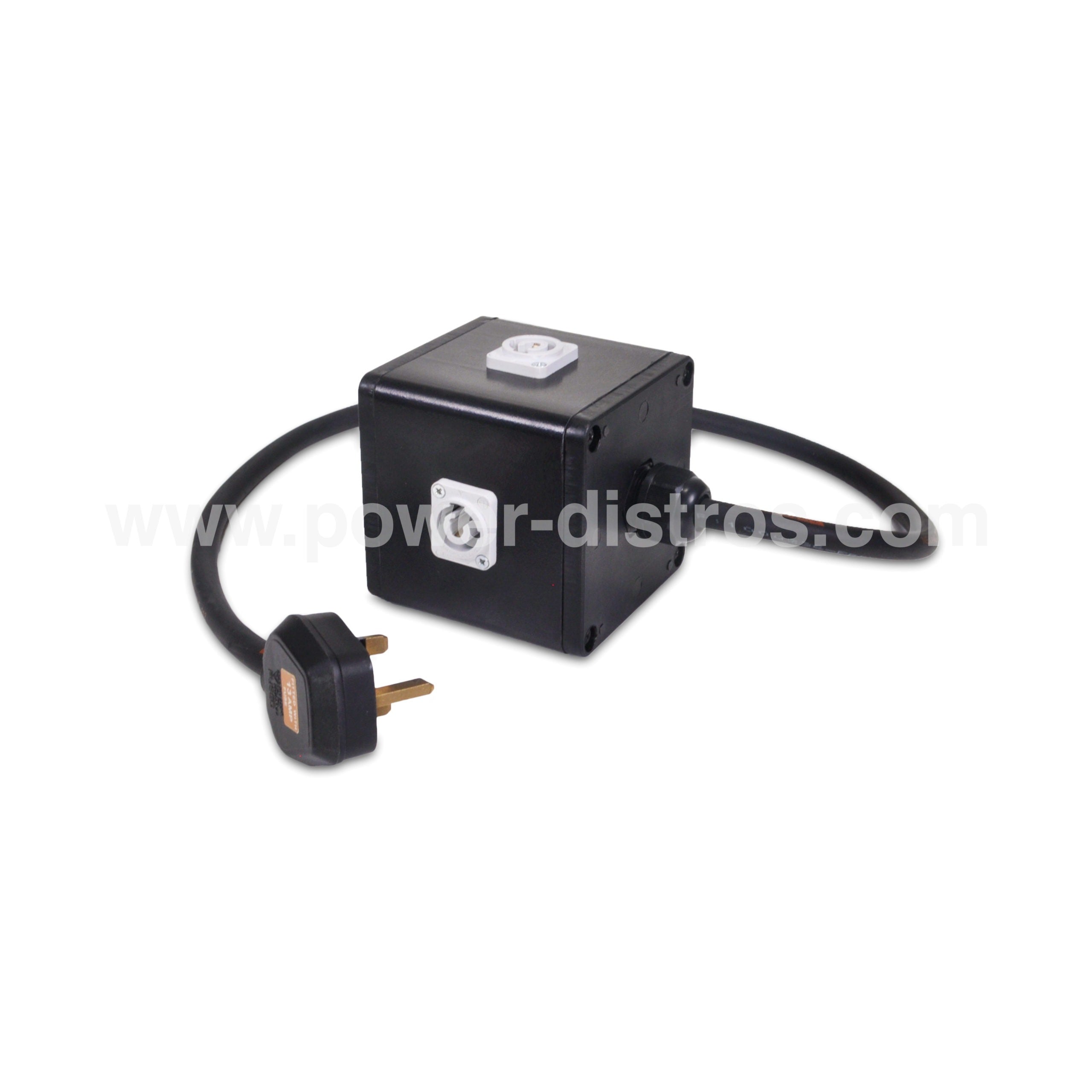 13amp Input, 4 x 20amp PowerCon Outputs Stage Box - SBC13-01P20