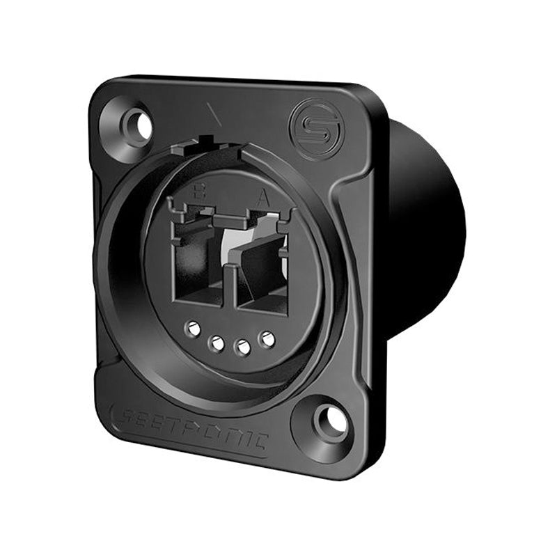 Seetronic - Two Channel LC Fiber Feedthrough Socket - SO2DF
