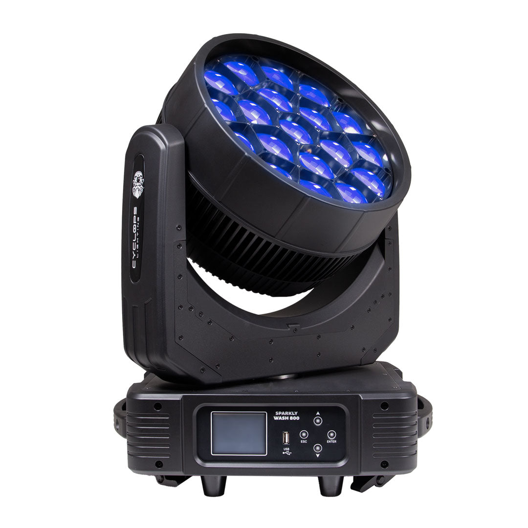 SPARKLY WASH 800 - 19x40 Watts RGBW LED Zoom Wash Moving Head