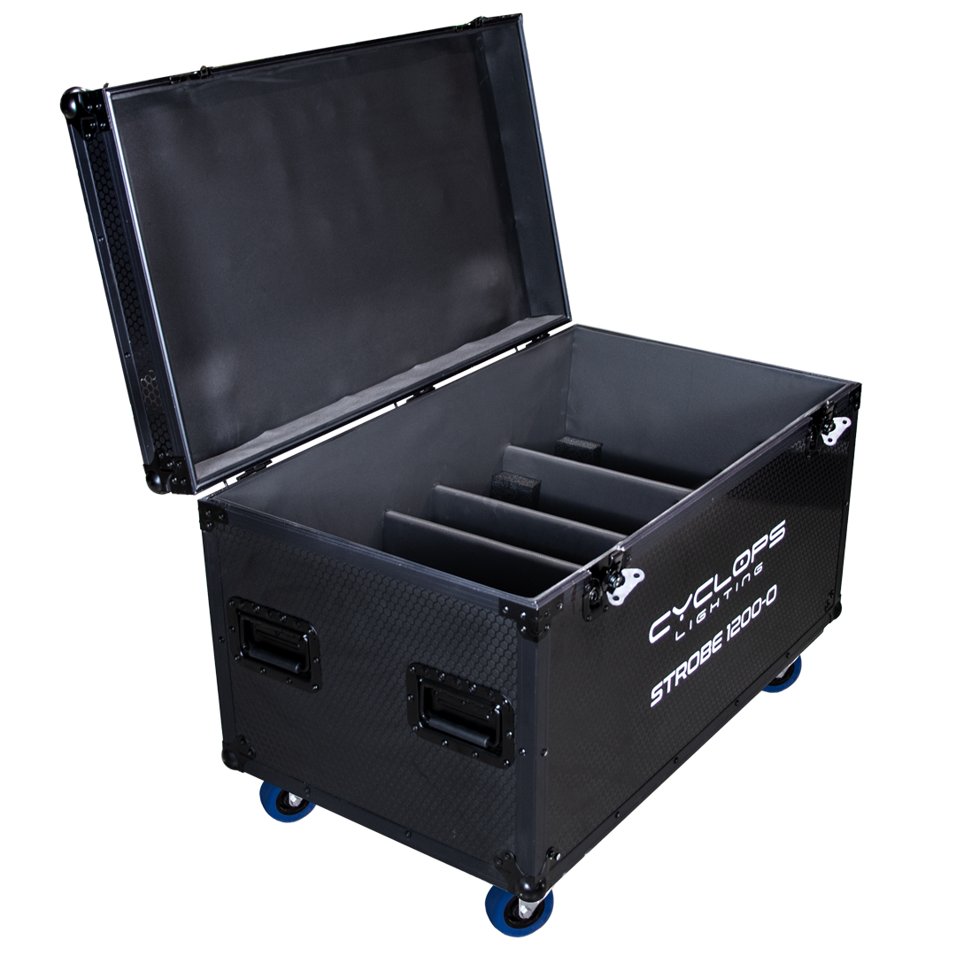 Flight Case - STROBE 1200-O - 4 Fixtures