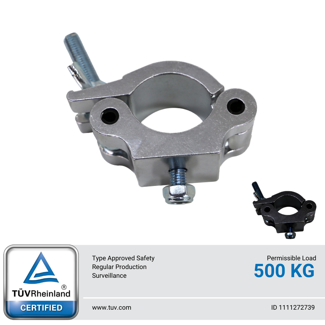 Half Coupler Clamp for 60 mm Tube - 500 Kg - TT-CUP15-T60W50
