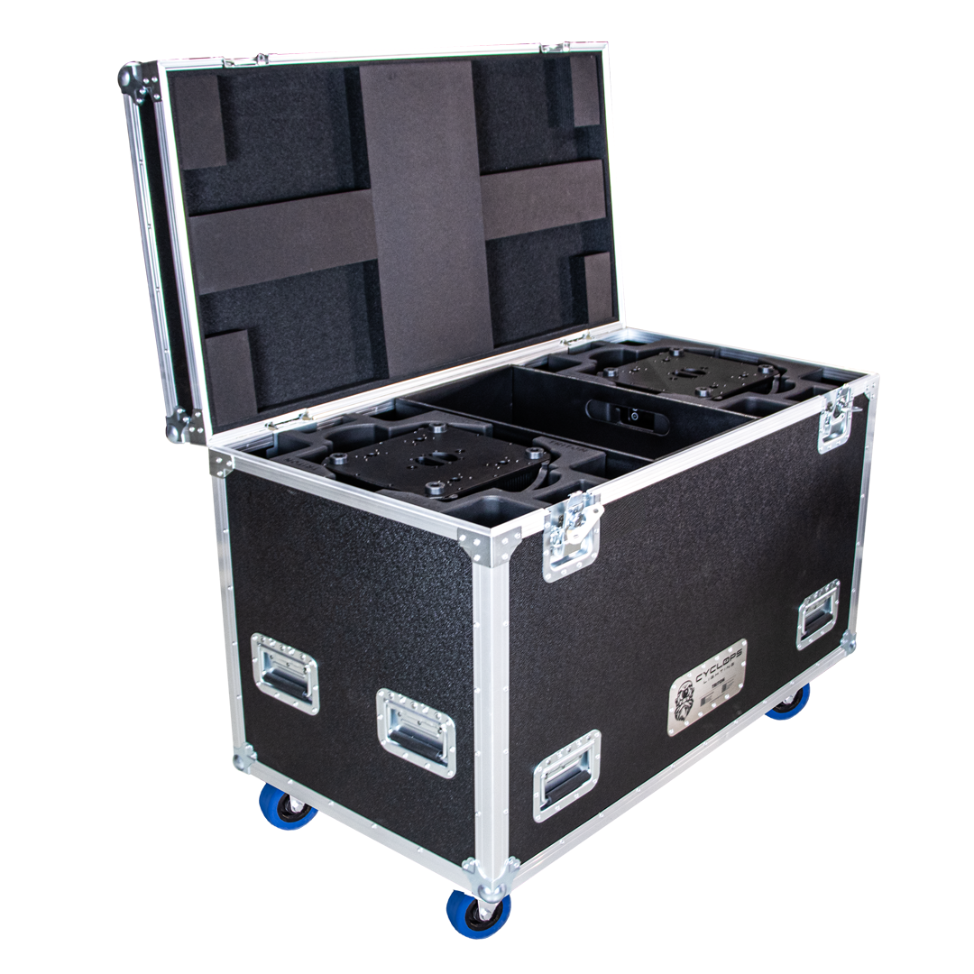 Flight Case - RoS TRITON- 2 Fixtures