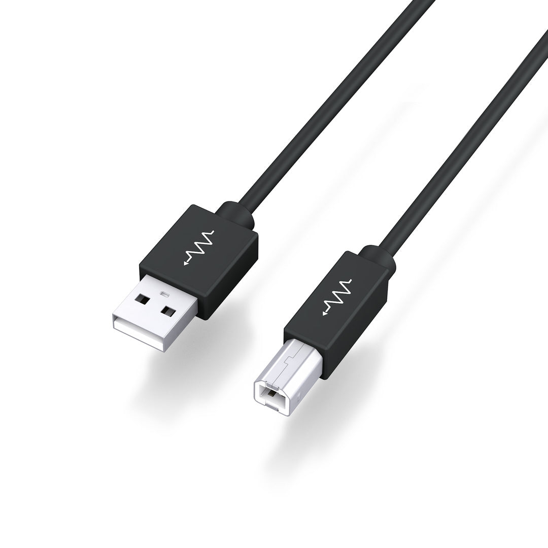 USBABM - USB-A to USB-B Cable -Micro Form USB 2.0 A-B