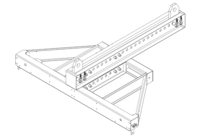 VGt Rigging Frame, For 24 VGt in an array