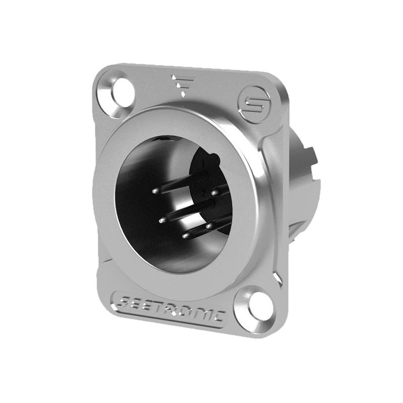 Seetronic - XLR - Chassis Connector 5-Pin Male - MJ5F2C