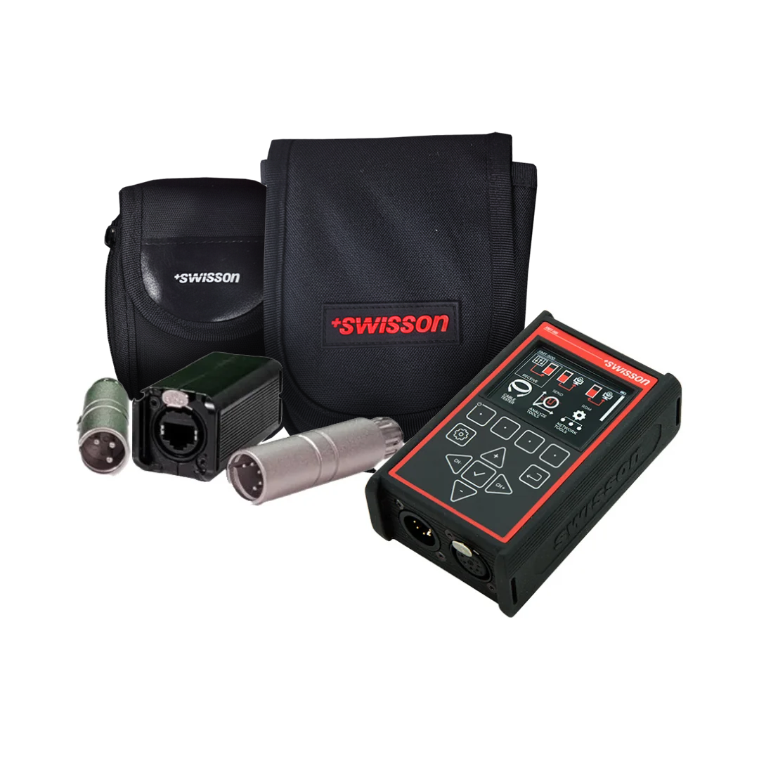 Swisson - XMT-500 PRO Set- DMX Tester & RDM / Ethernet Controller