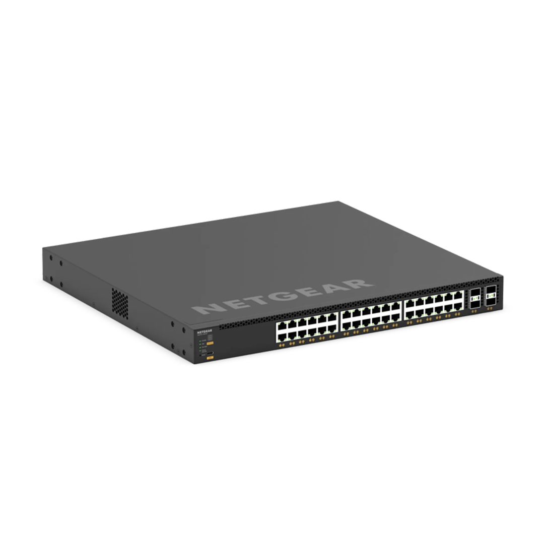 XSM4340CV - 36x10G/Multi-Gig PoE++ (280W base, up to 1,760W) and 4xSFP28 25G Managed Switch