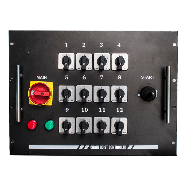 Manual Chain Hoist Controller - 12 channels