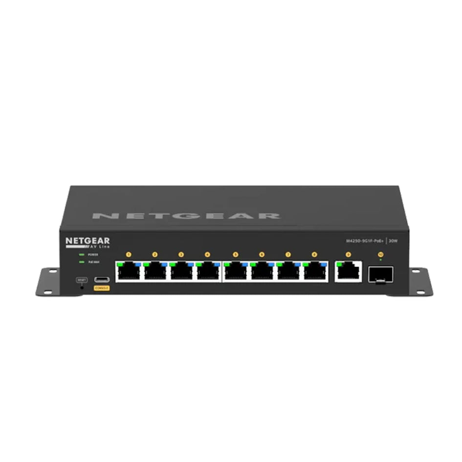 AV line GSM4210PD 8x1G PoE+ 110W 1x1G and 1xSFP Managed Switch