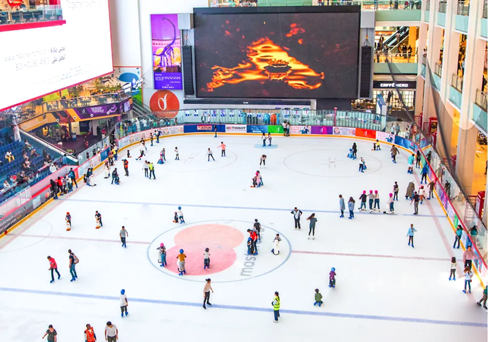 Dubai Mall Ice Rink | ChainMaster
