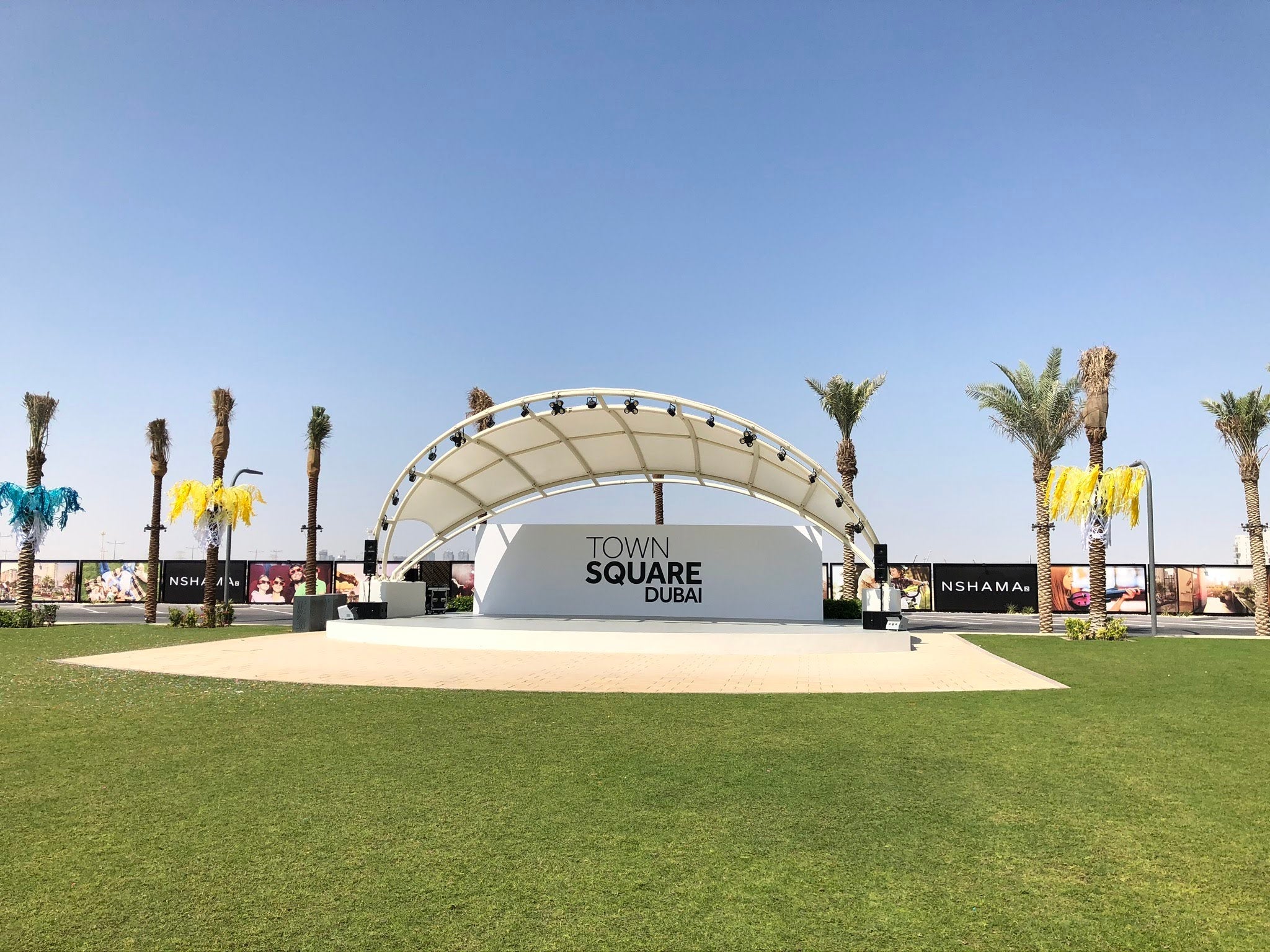 Town Square Dubai by Nshama Gets Full Audio and Lighting Solution for its Park