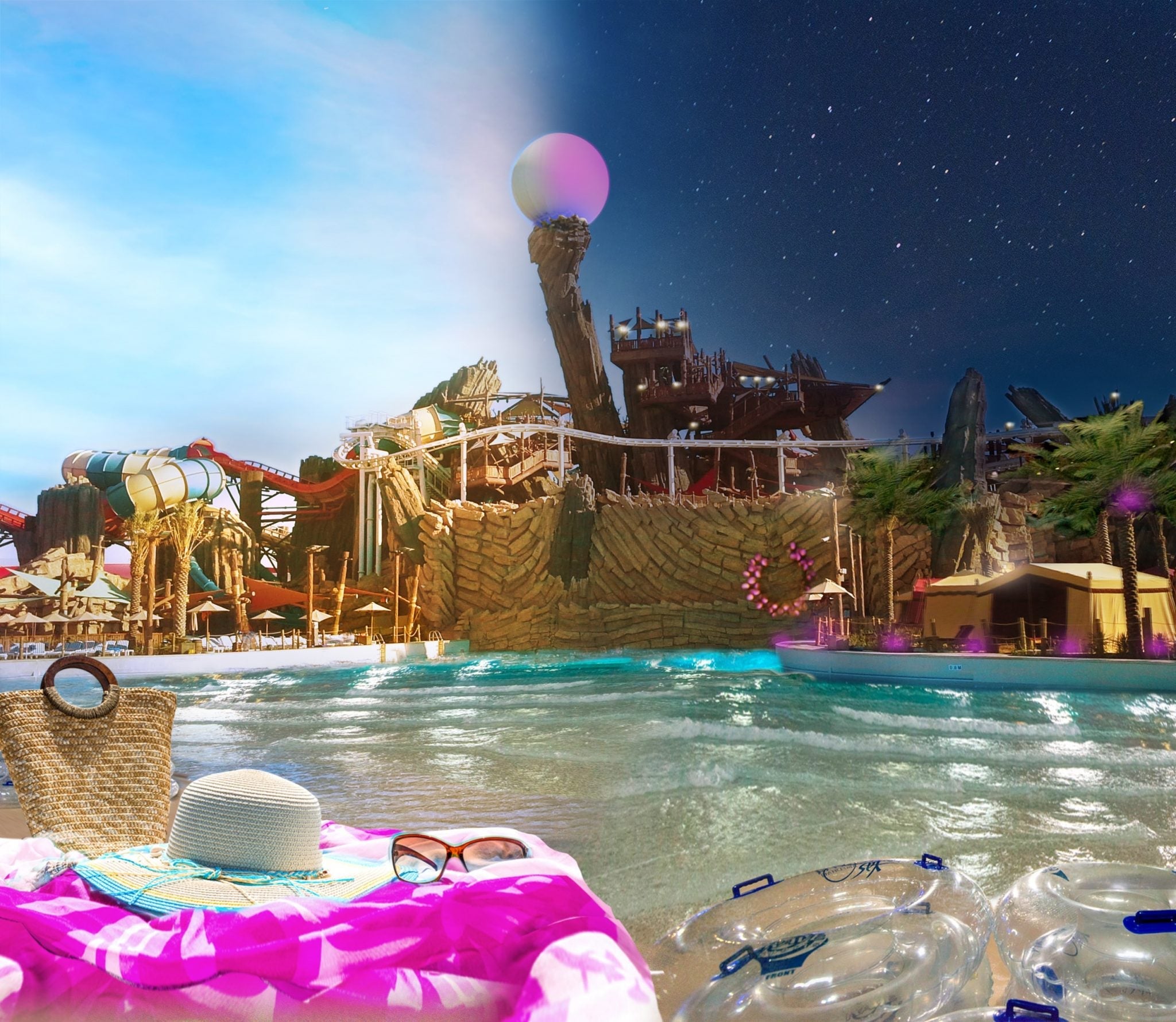K-array, waterproof moving lights and wireless DMX make the perfect solution for Yas WaterWorld Abu Dhabi ladies night