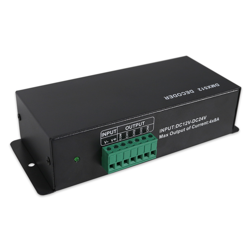 4 CH DMX512 Decoder LED Controller