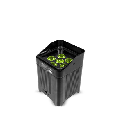 BAT 606-II - 6x10 watts, RGBWA+UV LED Battery PAR