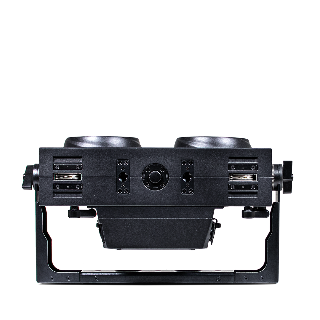 BLOK 2C - 2x400W RGBLA Modular Blinder with White Pixel Lines
