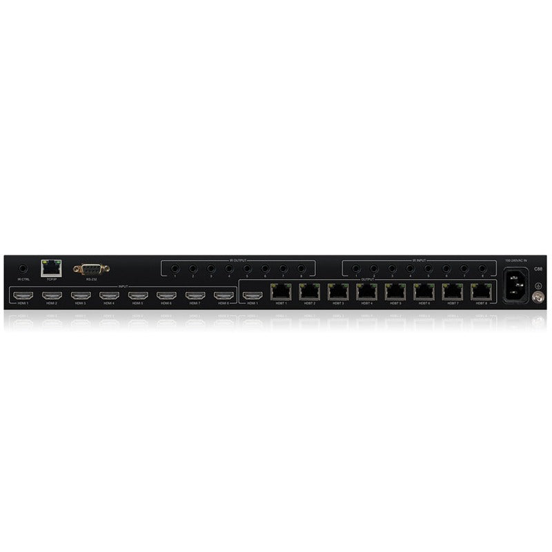 C88 - Contractor 8x8 HDBaseT™ Matrix - 70m (4K up to 40m)
