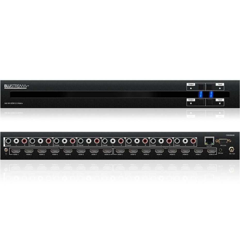 CMX88AB - Contractor 8x8 HDMI Matrix
