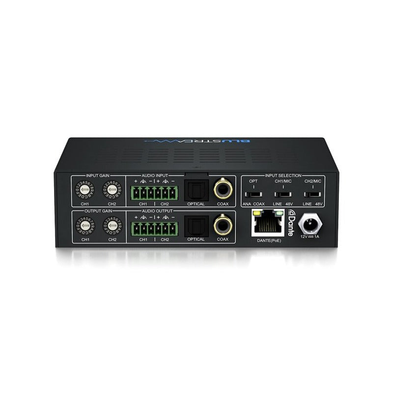 DA22DIG - 2x2 Digital & Analogue Dante Converter