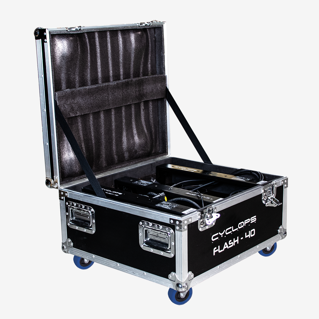 Flight Case - FLASH 40 - 4 Fixtures