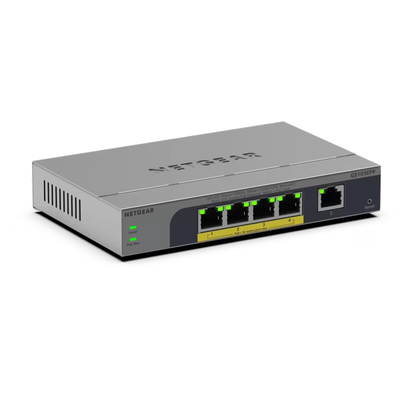 GS105EPP 5-Port Gigabit Ethernet Easy Smart High-Power PoE+ Switch (120W)