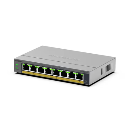GS108EPP 8-Port Gigabit Ethernet Easy Smart High-Power PoE+ Switch (123W)