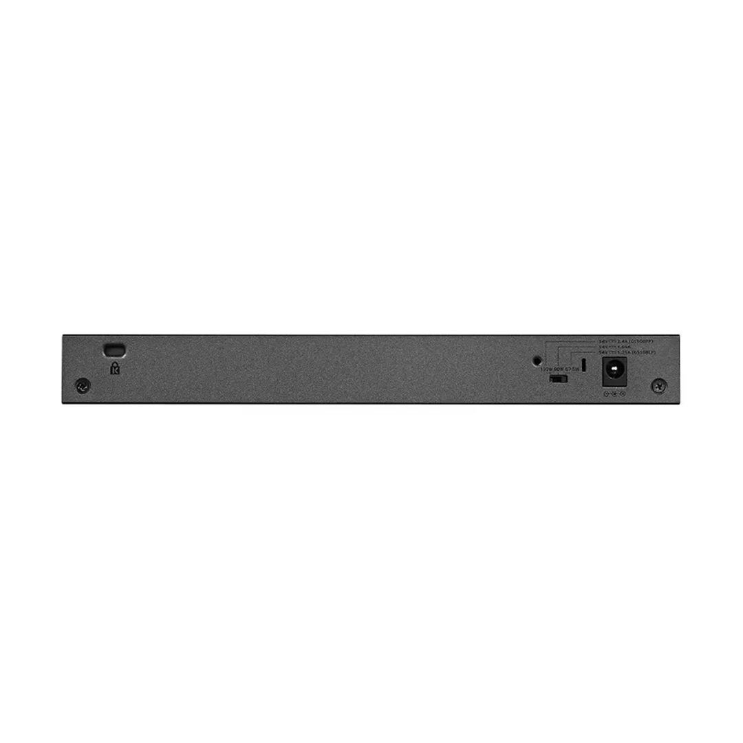 GS108LP 8-Port Gigabit Ethernet PoE+ Unmanaged Switch with FlexPoE (60W)