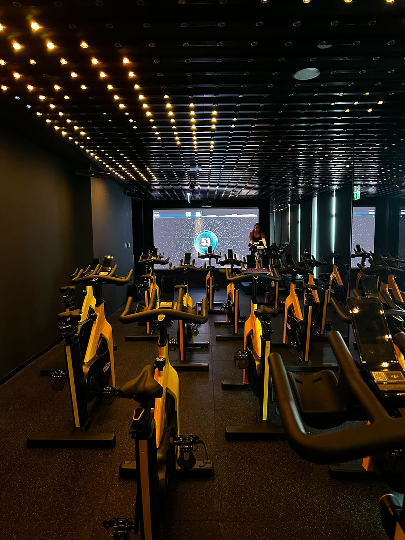 Slider image for Immersive Fitness: Siro Cycling Gym’s AV Symphony.