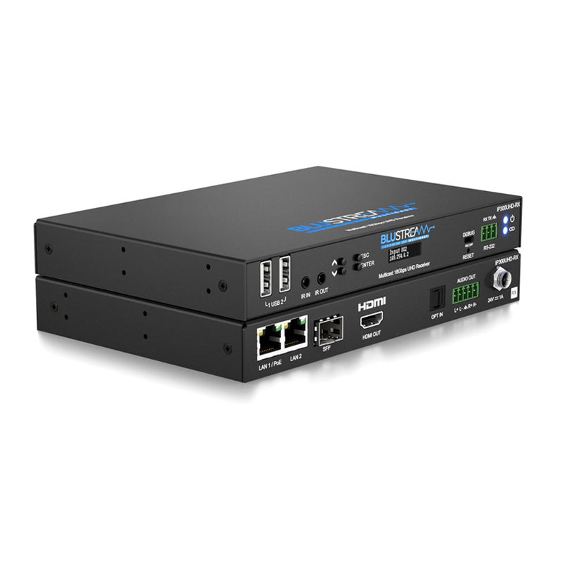 IP300UHD-RX - IP Multicast HDMI2.0 Video Receiver