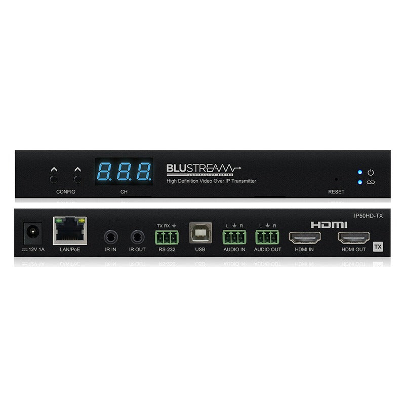 IP50HD-TX - Contractor Series HD Video Transmitter over 100Mbps Network