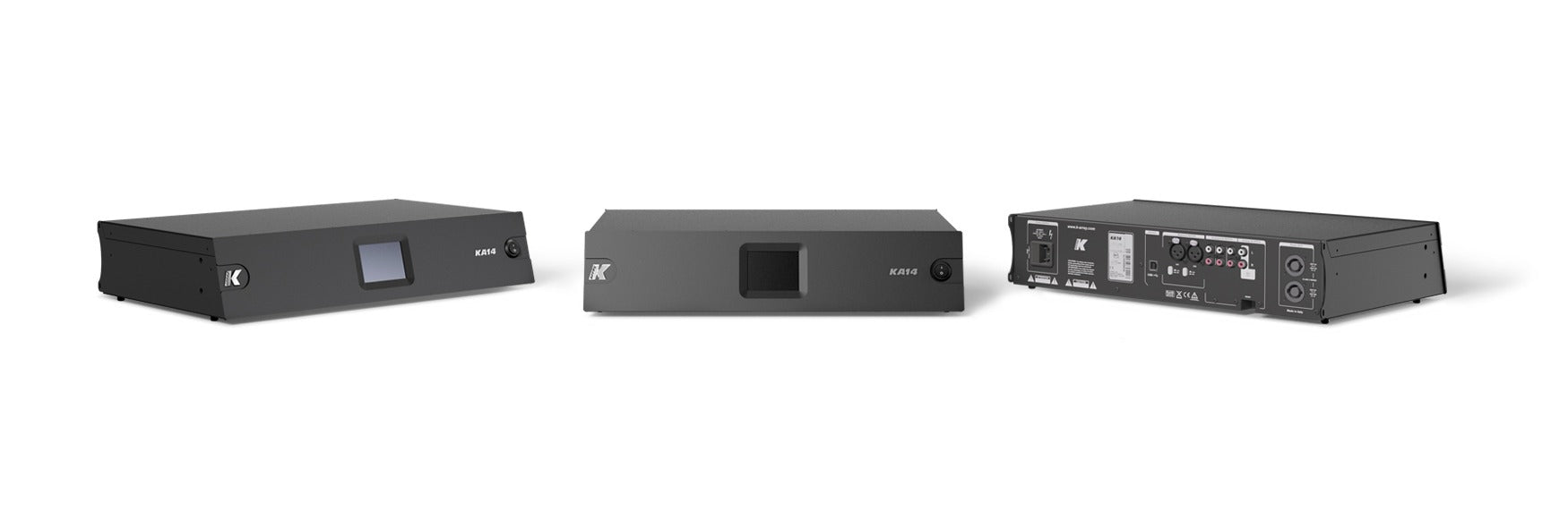 Kommander-KA14 - 1000W, 2U Rack Amplifier and Processing Solution