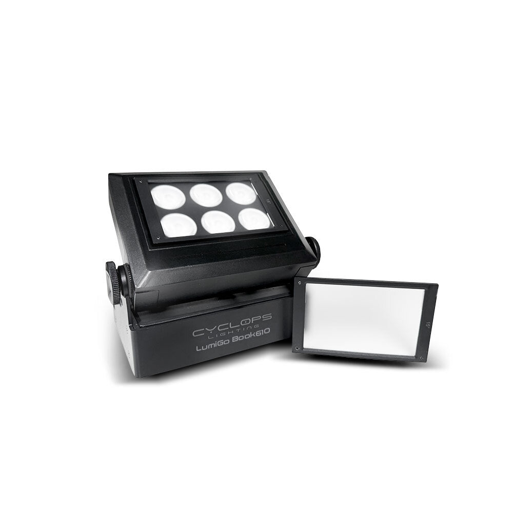 LumiGo™ BOOK610 - Battery-Operated Outdoor LED Wash with CRMX and APP Control