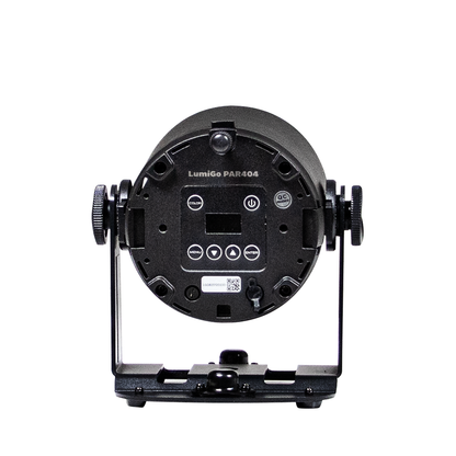 LumiGo PAR404 - Battery-Operated IP65 4x20W RGBL PAR with Wireless CRMX & App Control
