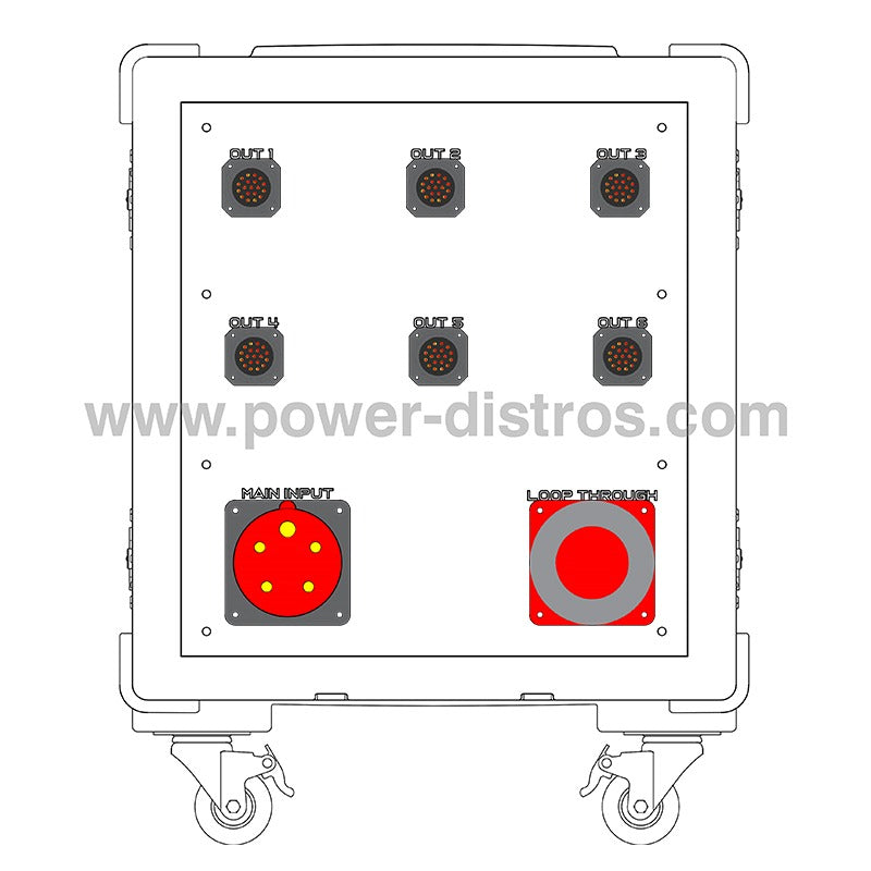 MD125-230RCD - 125A Main Distribution Box - RCD Protection