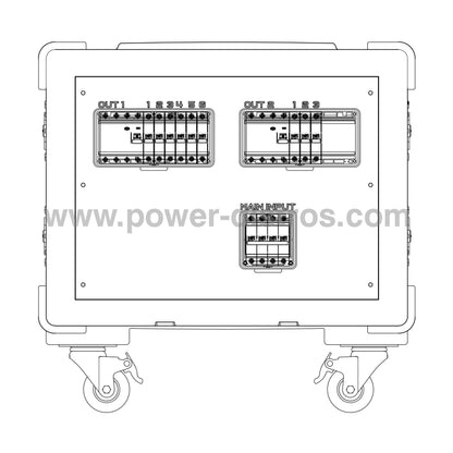 MD63-090RCD - 63A Main Distribution Box - RCD Protection