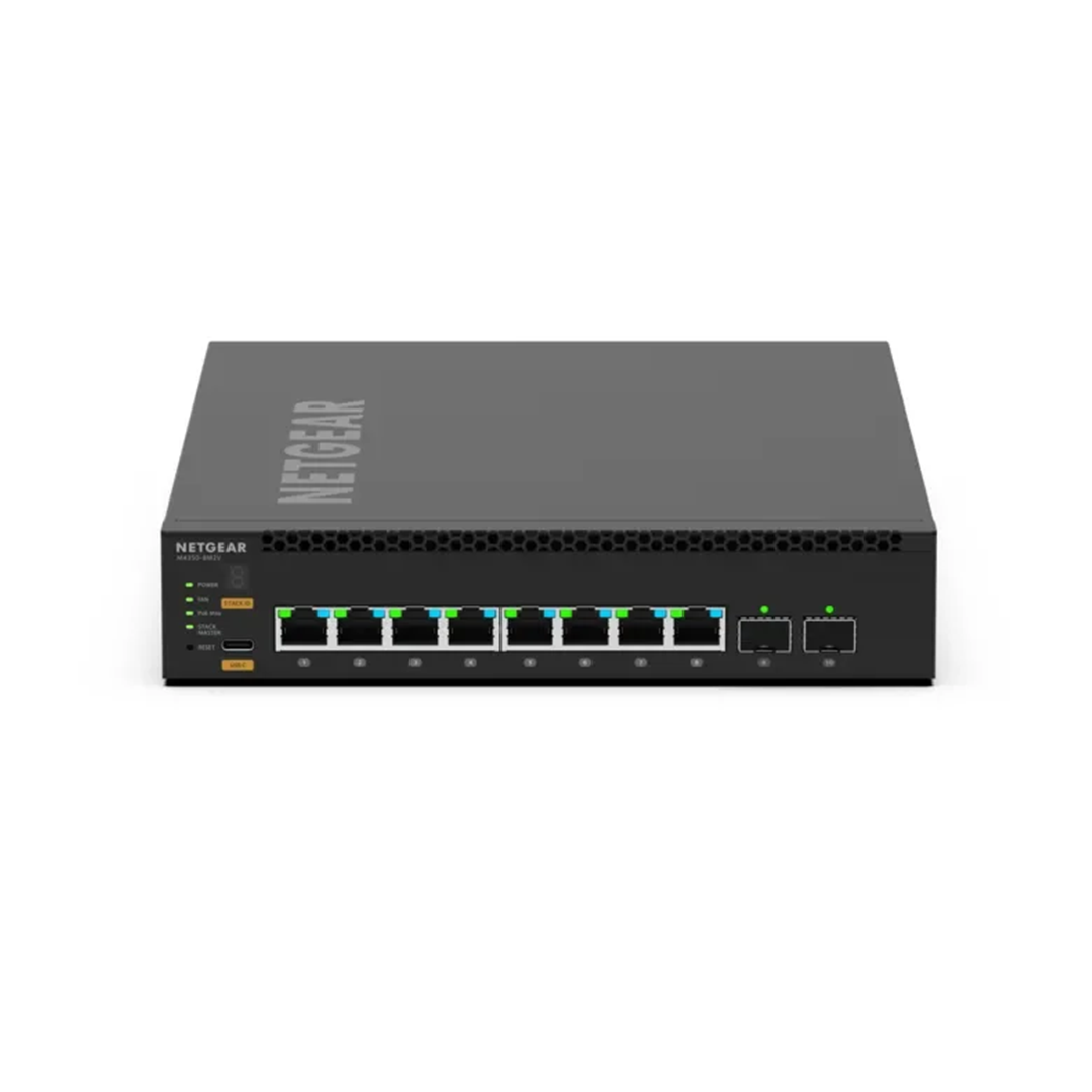 MSM4310 8x2.5G PoE++ (119W base, up to 551W) and 2x25G SFP28 Managed Switch