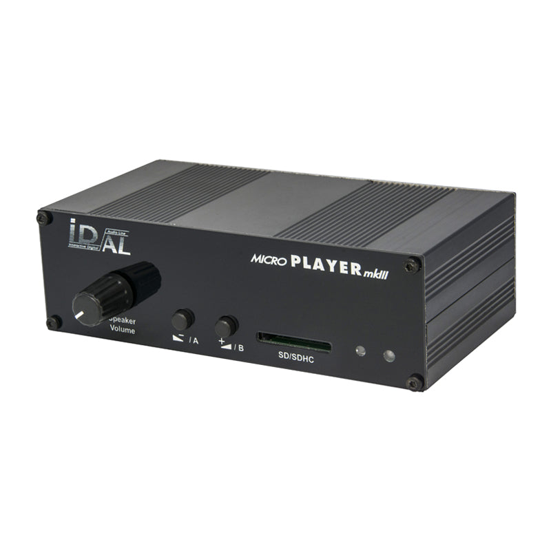 MicroPlayer MKIII+ - Interactive and Amplified Audio Player