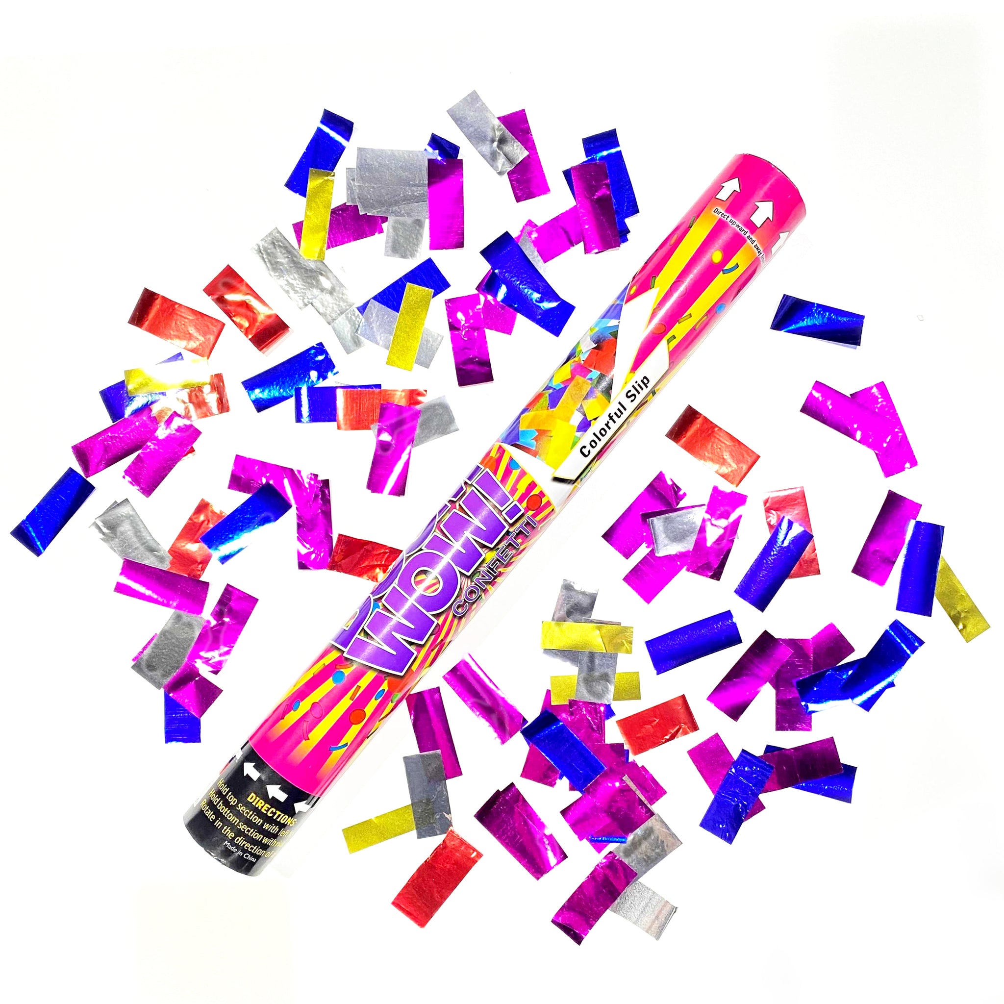 Confetti Twist & Shoot Poppers (Choose your color)